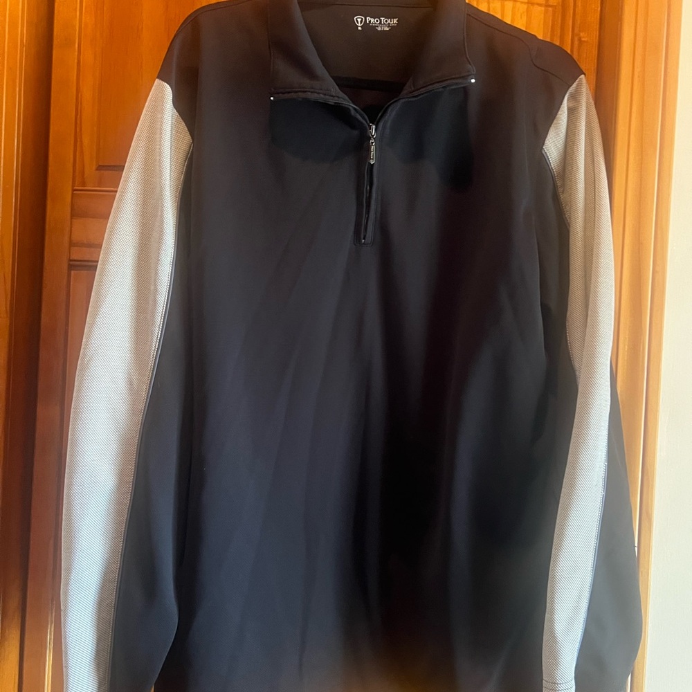 Black and Gray Men's Golf Jacket